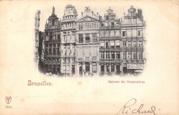 BELGIQUE - Bruxelles - Maisons Des Corporations - Carte Postale Ancienne - Autres & Non Classés