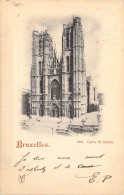 BELGIQUE - Bruxelles - Eglise St. Gudule - Carte Postale Ancienne - Monumenten, Gebouwen