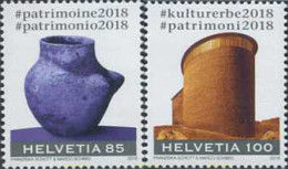 597848 MNH SUIZA 2018 MONUMENTOS - Neufs