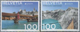 589885 MNH SUIZA 2018 EUROPA CEPT 2018 - PUENTES - Neufs