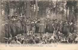 Fontainebleau * Chasse à Courre En Forêt * La Curée * Vénerie * Meute De Chien - Fontainebleau