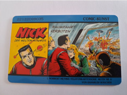 DUITSLAND/ GERMANY  CHIPCARD /COMIC/MARVEL SUPERHEROES /NICK  / 12DM  CARD / S76 MINT  CARD     **13974** - S-Reeksen : Loketten Met Reclame Van Derden