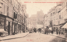 Abbeville * La Rue Alfred Cendré , Ancienne Rue Des Lingers * Commerces Magasins - Abbeville