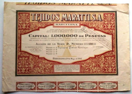 TEJIDOS MARATTI, S. A. - Textiles