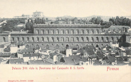 ITALIE - Firenze - Palazzo Pitti Visto In Panorama Dal Campanile Di S.Spirlto - Carte Postale Ancienne - Firenze