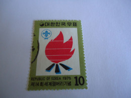 KOREA  USED    STAMPS   SCOUTING - Oblitérés