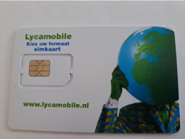 NETHERLANDS  GSM /SIM CARD LYCAMOBILE   /  MINT   ** 13992** - Públicas