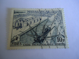 MALGACHE MADACASCAR   USED STAMPS  CANAL - Madagascar (1960-...)