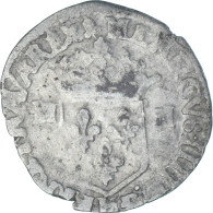 Monnaie, France, Henri IV, Douzain Aux Deux H, 1595, La Rochelle, 2nd Type, TB - 1589-1610 Enrique IV