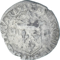 Monnaie, France, Henri IV, Douzain Aux Deux H, 1595, La Rochelle, 2nd Type, TB - 1589-1610 Heinrich IV.
