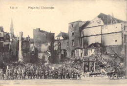 BELGIQUE - Liège - Place De L'Université - Carte Postale Ancienne - Lüttich