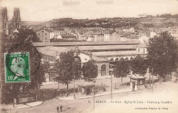 Nancy * La Gare * église St Léon * Faubourg Stanislas * Ligne Chemin De Fer - Nancy