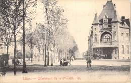 BELGIQUE - Liège - Boulevard De La Constitution - Carte Postale Ancienne - Luik