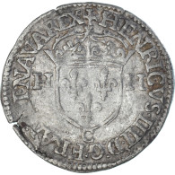 Monnaie, France, Henri IV, Douzain Aux Deux H, 1595, Saint-Lô, 2nd Type, TB+ - 1589-1610 Enrique IV