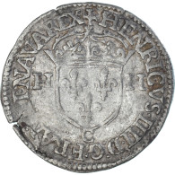 Monnaie, France, Henri IV, Douzain Aux Deux H, 1595, Saint-Lô, 2nd Type, TB+ - 1589-1610 Heinrich IV.