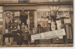 PARIS - Une Très Belle Quincaillerie En 1923 à Localiser  ( Carte Photo ) - Other & Unclassified