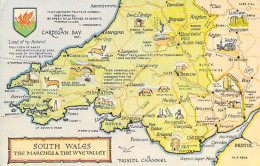 Royaume-Uni-Pays De Galles Wales- SOUTH WALES The Marches And The Wye Valley  *PRIX FIXE - Anglesey