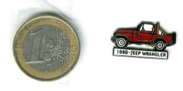 Pin's Voiture Automobile Renault Jeep Wrangler 1989 - Renault
