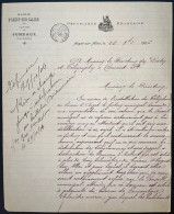 DOCUMENT PUY DE DOME / AUZAT SUR ALLIER 1906 AUGMENTATION DE SALAIRE POUR DISTRIBUTION DES DEPECHES - Manuscrits