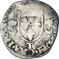 Monnaie, France, Henri II, Douzain Aux Croissants, 1552, Nantes, TB, Billon - 1547-1559 Enrique II