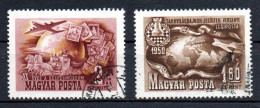 Col33 Hongrie Hungary Magyarország  1950  N° 94 à 95 Oblitéré  Cote : 14,50€ - Usado