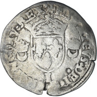 Monnaie, France, Henri II, Douzain Aux Croissants, Date Incertaine, Limoges, TB - 1547-1559 Henry II