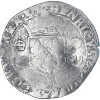 Monnaie, France, Henri II, Douzain Aux Croissants, 1551, Chambéry, TB, Billon - 1547-1559 Henry II