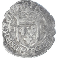 Monnaie, France, Henri III, Douzain Aux Deux H, 1589, Lyon, 1st Type, TB+ - 1574-1589 Henry III