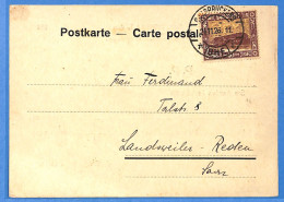 Saar 1926 Carte Postale De Saarbrücken (G20726) - Cartas & Documentos