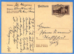 Saar 1934 Entier De Reden (G20728) - Lettres & Documents