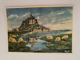 Les Belles Aquarelles De France Le Mont Saint Michel N° 19 Aquarelle Charles Homualk Editions Gaby - Ile-de-France