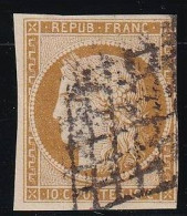 France N°1 - Oblitéré - TB - 1849-1850 Cérès