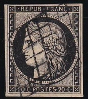 France N°3 - Oblitéré - TB - 1849-1850 Ceres