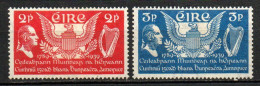 Col33 Irlande Ireland Éireann  1939  N° 75 & 76 Neuf X MH  Cote : 11,00€ - Unused Stamps