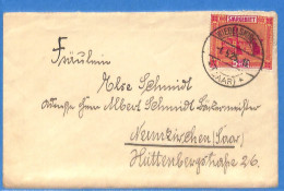 Saar 1925 Lettre De Wiebelskirchen (G20744) - Cartas & Documentos