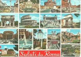Roma (Lazio) Vedute E Scorci Panoramici, Panoramic Views, Vues Panoramiques, Ansichten - Tarjetas Panorámicas