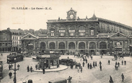 Lille * Place Et La Gare * Tram Tramway - Lille