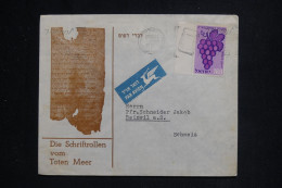 ISRAËL - Enveloppe Commerciale De Jérusalem Pour La Suisse  -  L 144762 - Lettres & Documents