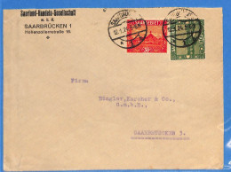 Saar 1924 Lettre De Saarbrücken (G20767) - Lettres & Documents