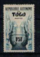 Togo - "République Autonome Du Togo - Casque Konkomba" - Neuf 1* N° 262 De 1957 - Togo (1960-...)