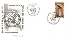 UNO / GENÉVE- 3 FDC 1969  / *507 - FDC