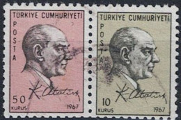 Türkei Turkey Turquie - Atatürk (MiNr: W 2) 1967 - Gest. Used Obl - Usati