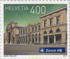 709243 MNH SUIZA 2017 ESTACION DE TREN DE ZURICH - Neufs