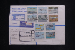 AFRIQUE DU SUD - Enveloppe En Recommandé De Houtbaai Pour L'Australie En 1993, Affranchissement Recto/ Verso - L 144772 - Storia Postale