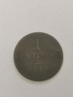 1 Centesimo - Franz I, 1822 M - Lombardije-Venetië