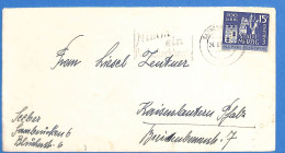 Saar 1957 Lettre De Saarbrücken (G20785) - Storia Postale