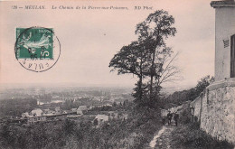 Meulan - Le Chemin De La Pierre Aux Poissons - CPA °J - Meulan