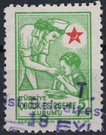 Türkei Turkey Turquie - Kinderhilfe (MiNr: ZZM (C) 101 I) 1946 - Gest. Used Obl - Wohlfahrtsmarken