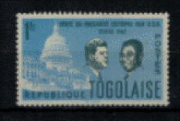 Togo - "Voyage Aux Etats-Unis Du Président Sylvanus Olympie" - Neuf 1* N° 366 De 1962 - Togo (1960-...)