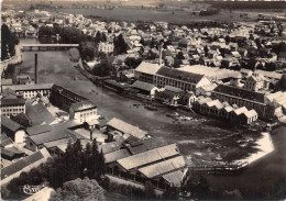 25-AUDINCOURT- LE PONT SUR LE DOUBS , LES FILATURES JAPY ET L'USINE SOUS ROCHES VUE AERIENNE - Autres & Non Classés